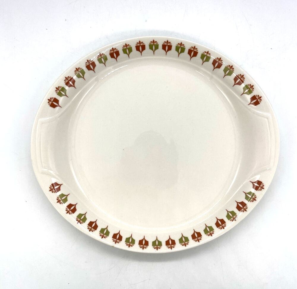 Syracuse China SYRALITE Captains Table Platter 9” x 8”